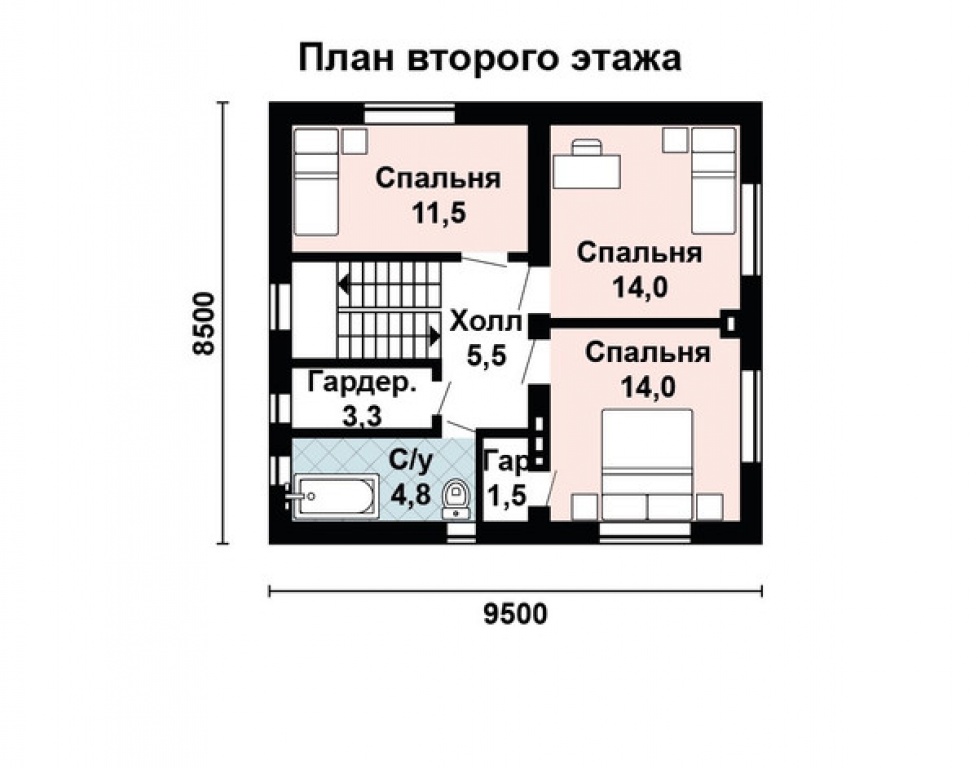 Проект дома Проект дома AS-2024 - Фото 6