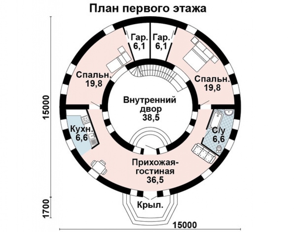 Проект дома Проект дома AS-2311 - Фото 1